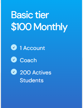 Basic tier $100 Monthly